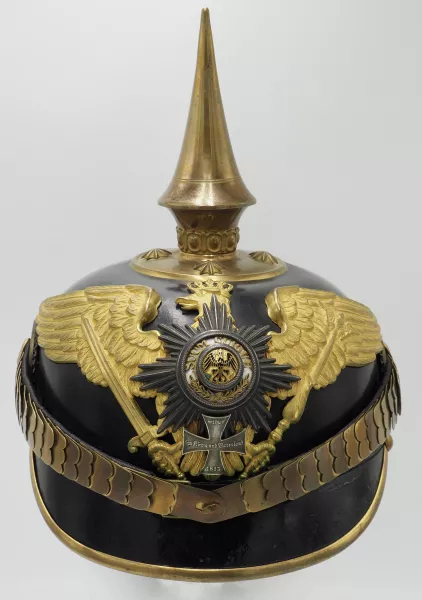 Prussian Garde Infantry Reserve Officer Pickelhaube Visuel 1 principal
